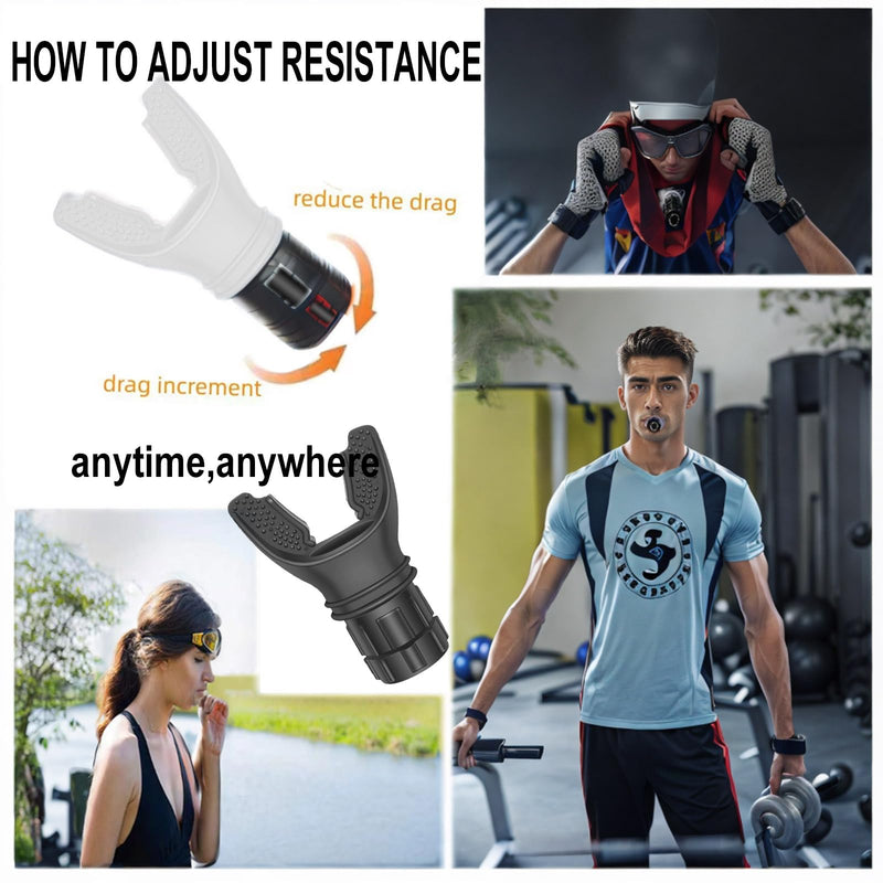 Oxyfit Exercise Trainer-2PCS Adjustable Resistance for Training white & black - BeesActive Australia
