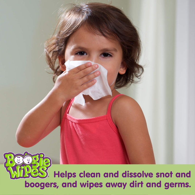 Baby Wipes by Boogie, Saline Wet Wipes for Nose, Face, Hand & Body, FSA/HSA Eligible, Made with Vitamin E, Aloe, Chamomile and Natural Saline, Unscented 30 Count Pack of 3 Boogie Wipes - BeesActive Australia