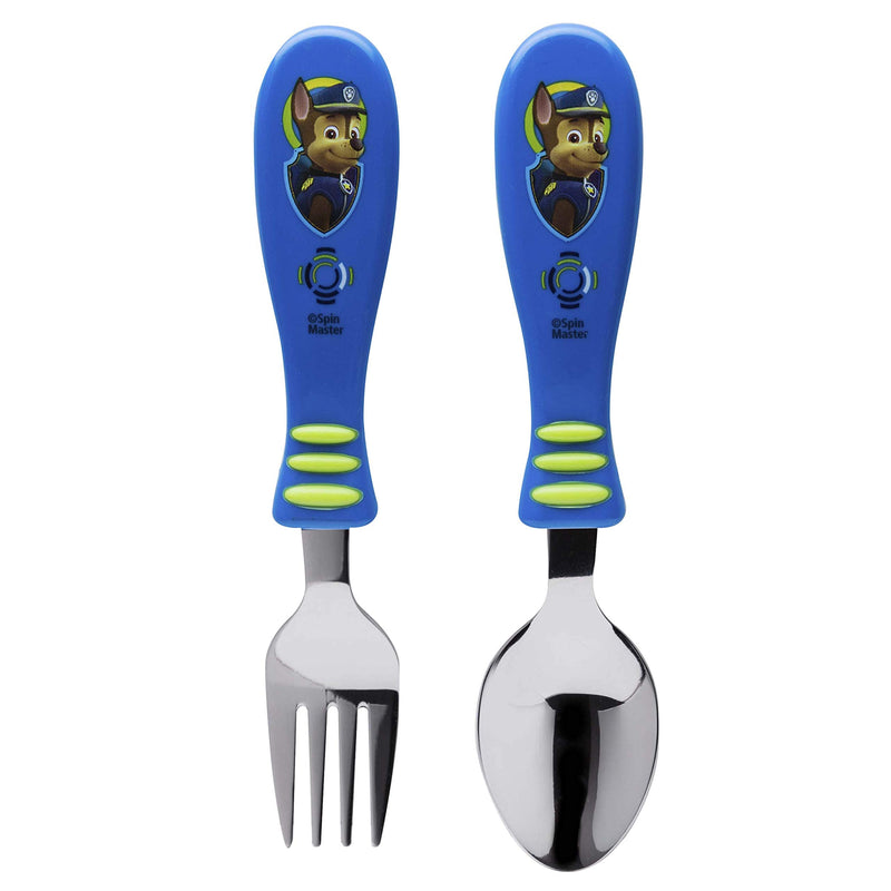 zak! PAW Patrol - 5-Piece Dinnerware Set - Durable Plastic & Stainless Steel - Includes Tumbler, 8-Inch Plate, 6-Inch Bowl, Fork & Spoon - Suitable for Kids Ages 3+ - BeesActive Australia
