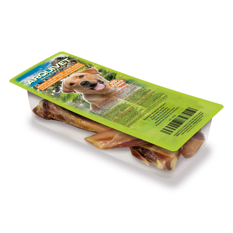 ARQUIVET Serrano Ham Bones, Pack of 3, 100% Natural, for Dogs, Chew Bones, Treats, Rewards - Natural Teether for Dogs 3 Pieces (Pack of 1) - BeesActive Australia
