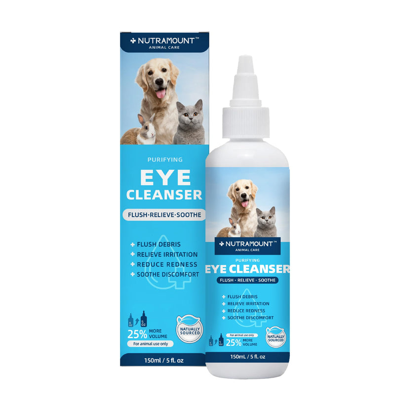 Eye Cleanser 150ml/5 fl.oz for Dogs, Cats, and Livestock Deep Clean Eye Solution 1 Piece