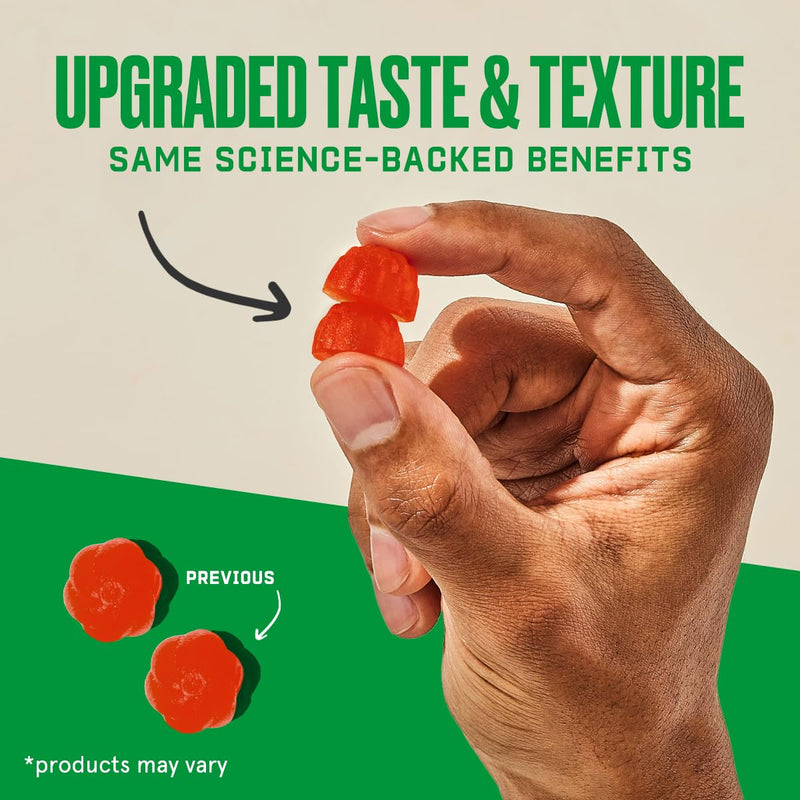 Bulletproof Sugar-Free Tropical Energy Gummies, 60 Count | Supplement for Daily & Sustained Energy with 100mg CoQ10, Daily Value of B12, 100mg Brain Octane Oil