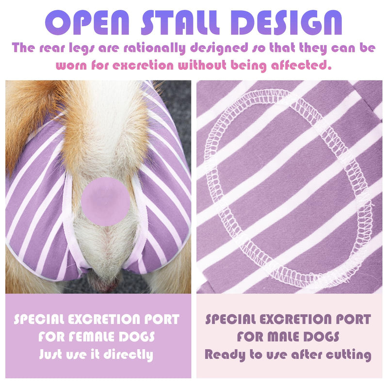 TYXHXTF Dog bodysuit after surgery castration, recovery suit for dogs, dog bodysuit after castration male dog, wound protection suits for dogs, dog bodysuit after surgery bitch, body suit after surgery dog, pink L - BeesActive Australia