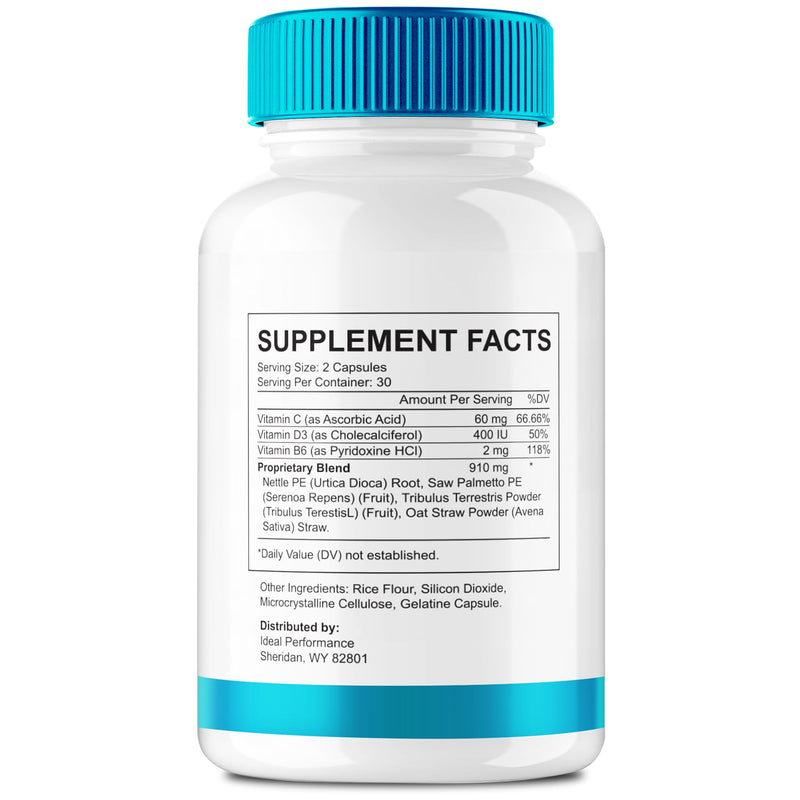 Healthy Flow Total Support Capsules, Official HealthyFlow Total Support Advanced Formula, All Natural Pills - Extra Strength, TotalSupport Reviews (3 Pack)