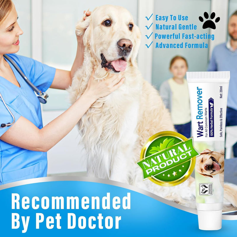 Dog Wart Remover Cream, Natural Dog Skin Tag Remover Treatment, Rapidly Eliminates Skin Tag & Wart Remover for Dogs, No Harm & Pain-Free Dog Warts Removal 1 Pack - BeesActive Australia