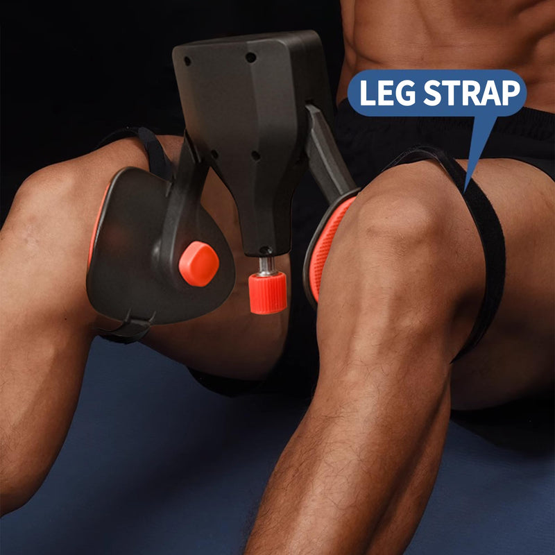 Thigh Master Max Drag 80Lb,Black Exercise Equipment Pelvic Floor Muscle Strengthening Trainer,Fitness Workout Machine Inner Thigh Exerciser for Pelvic,Glute,Leg,Back Gift for Men Women Black