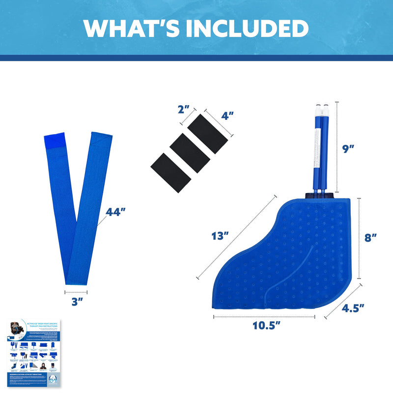 Polar Products Active Ice® 3.0 Cold Therapy Foot Pad (Pad Only). Use only with System Pictured. Other Companies Now The “Polar” Name. This Will not fit Them. Blue