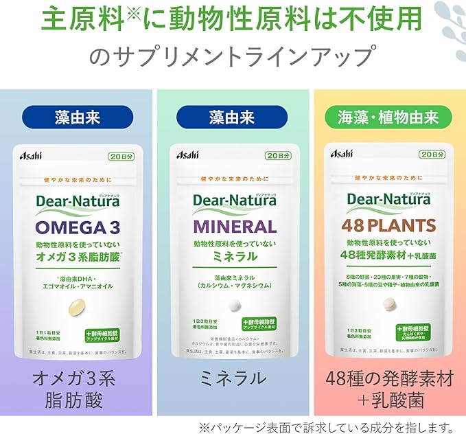Dear Natura MINERAL 60 tablets (20 days supply) - BeesActive Australia