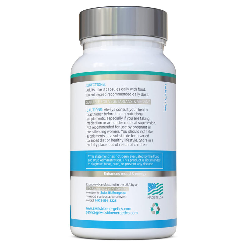 Rhodiola & Ashwagandha with L-Theanine - Award Winning Ashwagandha KSM-66 600mg & 1500mg Rhodiola (3% Rosavins - 1% Salidrosides) whole root equivalent- adaptogen combo- No artificial fillers - BeesActive Australia