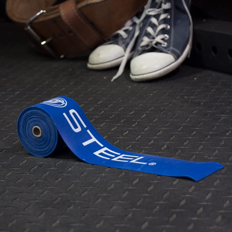 Serious Steel Mobility & Recovery (Floss) Bands |Compression Band | Tack & Flossing Band (7' L x 2" W) Single - Blue - BeesActive Australia