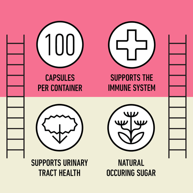 CNP | D Mannose Capsules 520mg - UTI Support, Bladder Urinary Tract Aid | Organic D mannose 520mg capsules for UTI support, urinary tract and bladder health; vegan non GMO, no fillers, kosher 100 Count (Pack of 1)