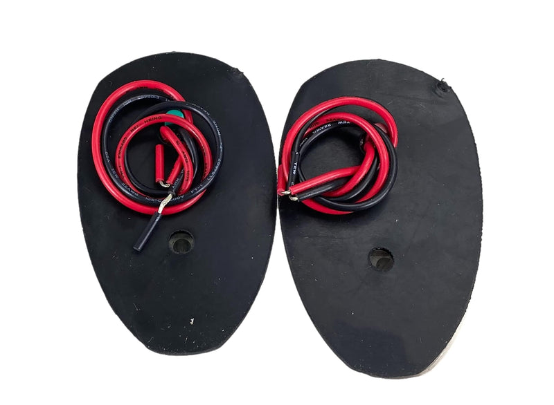 Pactrade Marine Boat Navigation Lights Red and Green LED Side Lights (Vertical Mount) - 2 NM White Housing | Green Starboard Red Port Navigation Lights for Boats LED 2 NM Model - White - BeesActive Australia
