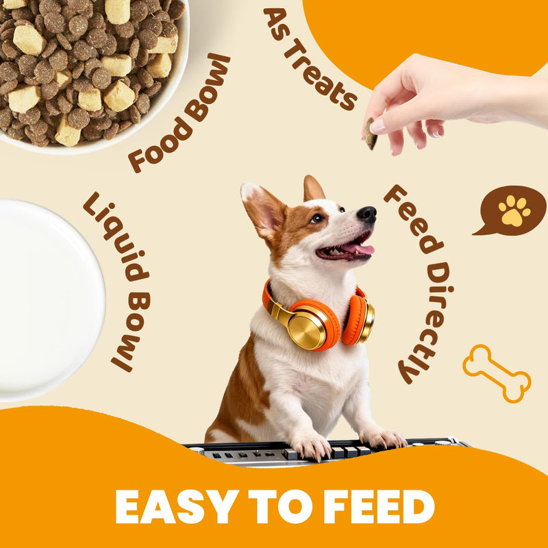 Cat Hairball Drops & Dog Mushroom Chews - for Cat Kitten Furball Treatment Supports Skin & Coat, Digestion - for Dog Gut, Hip, Joint, Skin, Coat, Immune Health