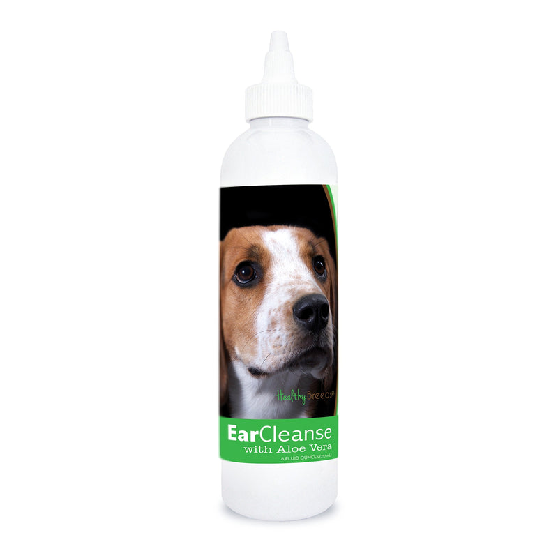 Healthy Breeds American English Coonhound Ear Cleanse with Aloe Vera Cucumber Melon 8 oz