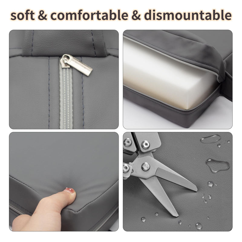 Toddler Booster Seat - Enhanced Comfort, Easy-to-Clean, Non-Slip, and Travel-Friendly（Rock Gray） Rock Gray - BeesActive Australia