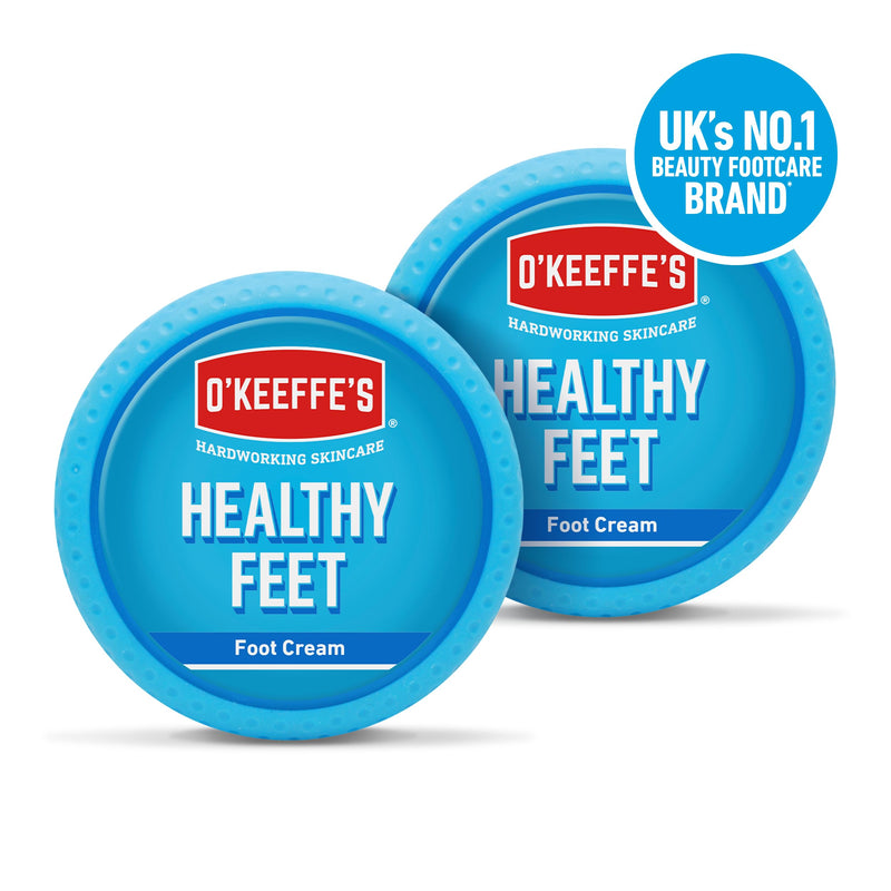 O’Keeffe’s® Healthy Feet Jar 91g Twin Pack 6.41 Ounce (Pack of 1) Cream
