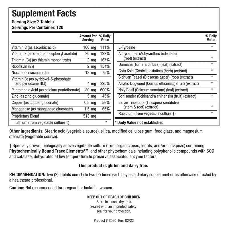 BIOTICS RESEARCH ADHS Adrenal Support, Supports Normal Cortisol Levels, Antioxidant Support, More Energy, Healthy Responses 240 Tablets 240 Count (Pack of 1)