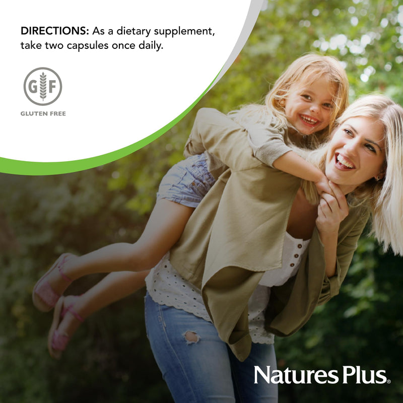 NaturesPlus ProCreation Female Fertility Support - 60 Capsules - Multivitamin & Mineral Supplement with Antioxidants - Promotes Reproductive Wellness - Gluten Free - 30 Servings