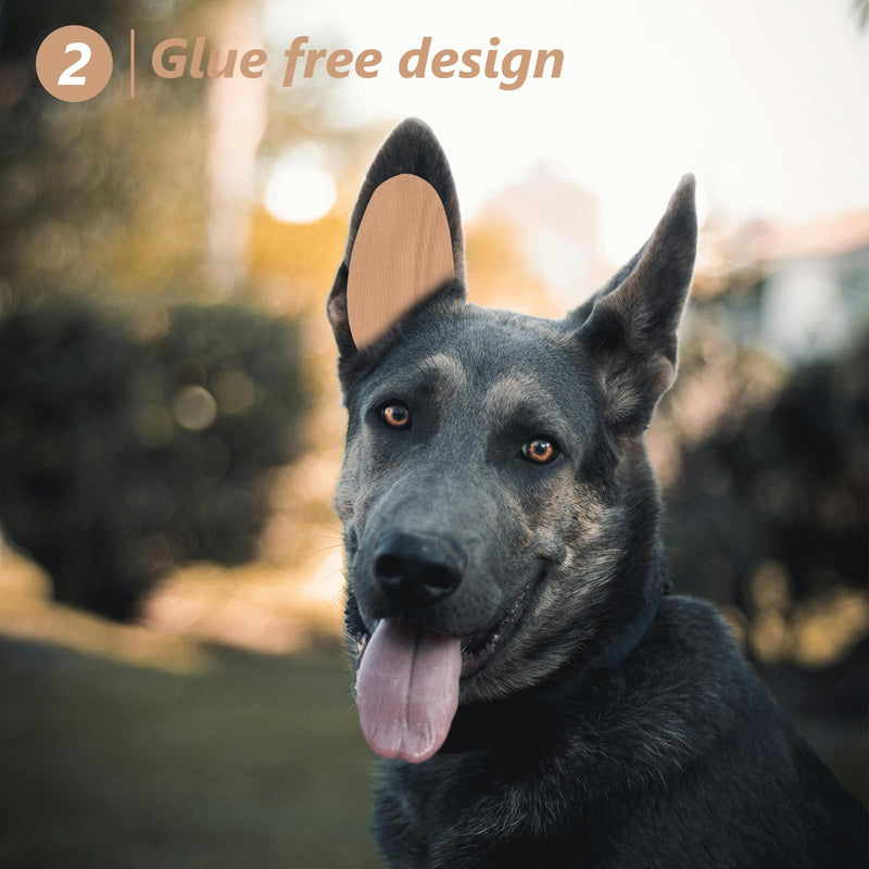 VANZACK 10x5cm Extra Large Doberman Ear Posting Stickers - Medical Grade Support System with Adhesive Backing for Adult Dog Ear Training & Care 10.00X5.00X0.10CM