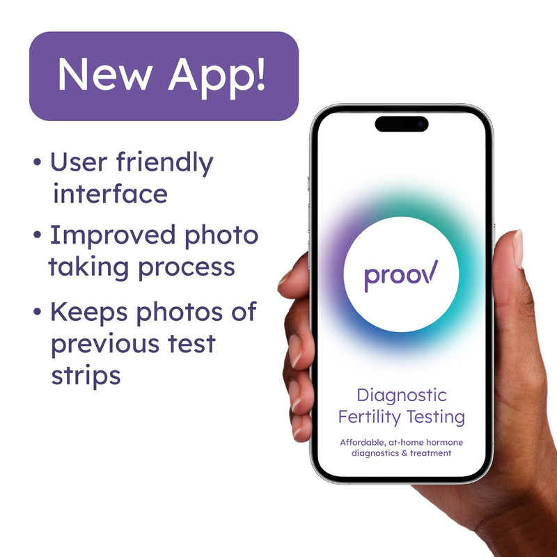 Proov Predict l Ovulation Test Strips to Predict Peak Fertility l 30 LH Tests | OPK Test Strips for Women | At Home Hormone Testing - BeesActive Australia