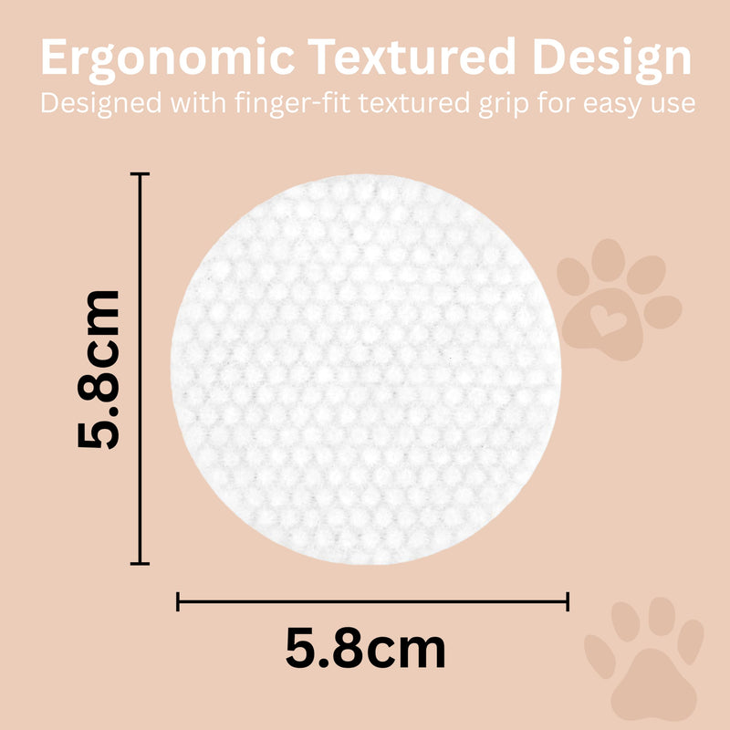 Pet Dental, Ear & Eye Cleaning Wipes for Dogs & Cats – 300 Total Finger Wipes (100 Dental + 100 Ear + 100 Eye) – Teeth Cleaning Toothpaste Alternative, Tear Stain Remover & Gentle Ear Cleaner