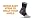CopperJoint Adjustable Ankle Brace Wrap for Women and Men, One Size, Black