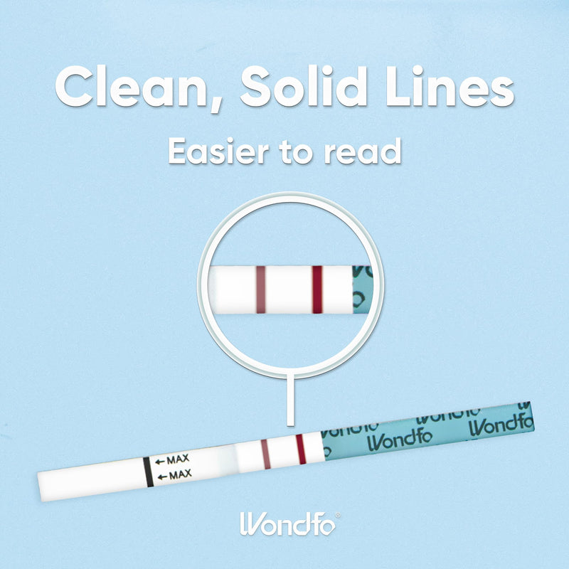 Wondfo Ultra Accurate Ovulation Test Strips -Ovulation Urine Tests with Numerical Result, Fertility Cycle Monitoring- 20 LH Test - BeesActive Australia