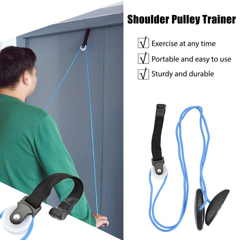 Zlongron pulleys for shoulder rehab over door,Helps promote recovery from surgery and shoulder pain reliefÔºåshoulder pulley for physical therapyÔºåtherapist choice shoulder pulley over the door (blue) - BeesActive Australia