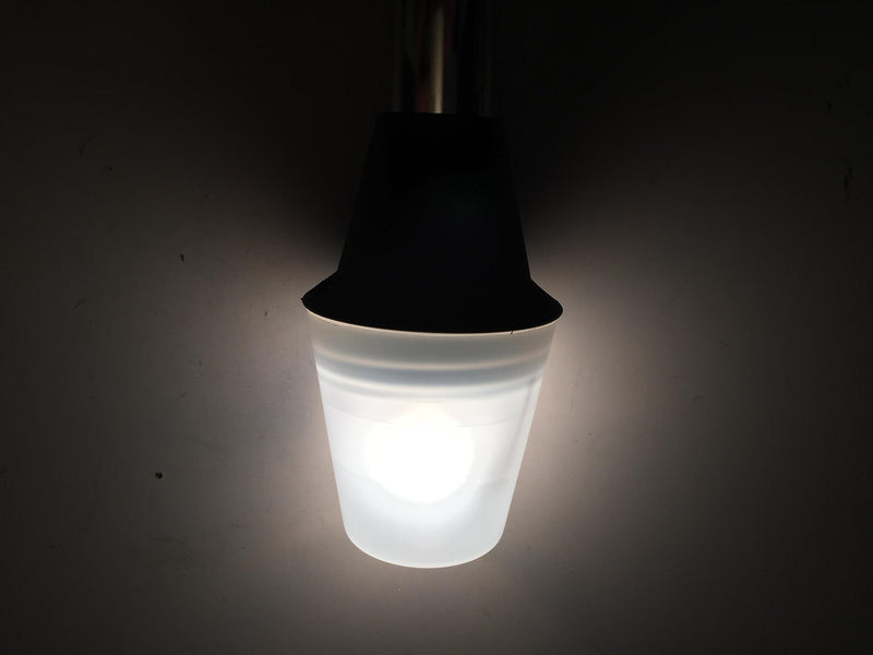 Pactrade Marine All-Round Boat Navigation Lights - 24-Inch Incandescent White Stern Light (Flush Mount, Removable Chrome Plug-in Base) - Boat Accessories for Pontoon, Yacht, Kayak Incandescent 24" - Removable Chrome Plug-in Base - BeesActive Australia