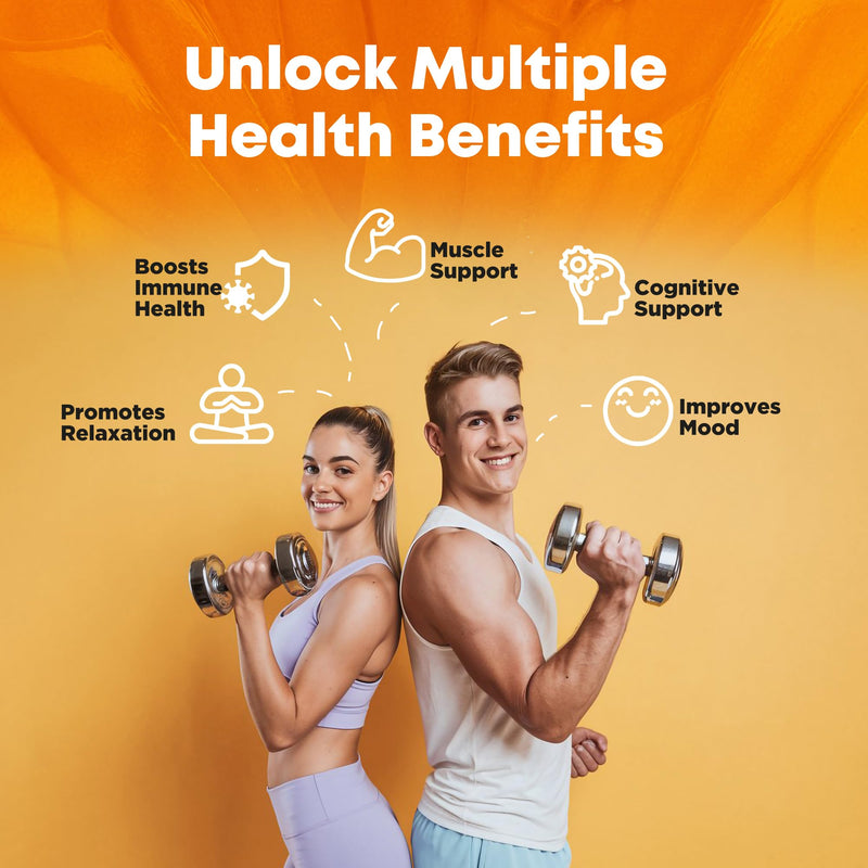 NutraPep Liquid Magnesium Glycinate Drops Supplement - 500mg Cortisol Complex with L-Theanine Ashwagandha Vitamin B6 Chamomile - Wellness Sleep Stress Mood Support for Adults Men Women