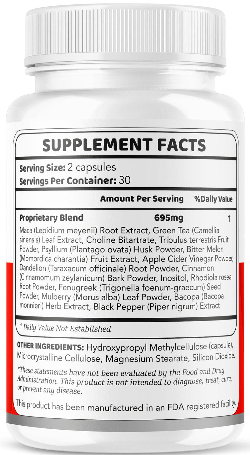 Sweet Relief Capsules - Official SweetRelief Advanced Premium Pills Supplement Support - Maximum Strength, All Natural Formula for Overall Health & Wellness Reviews, 60 Capsules for 1 Month