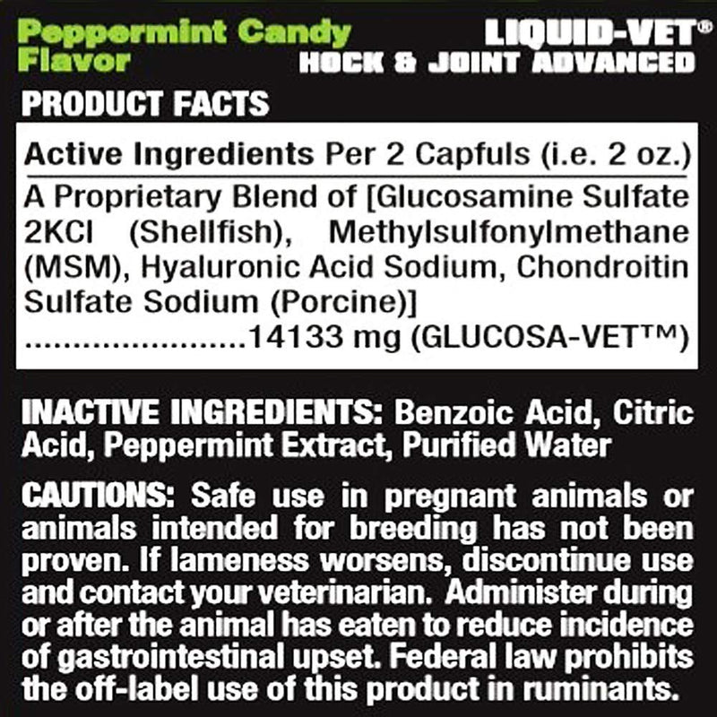 Equine Hip & Joint Advanced Formula, Peppermint Flavor, 8 oz BOGO Trial Pack - BeesActive Australia