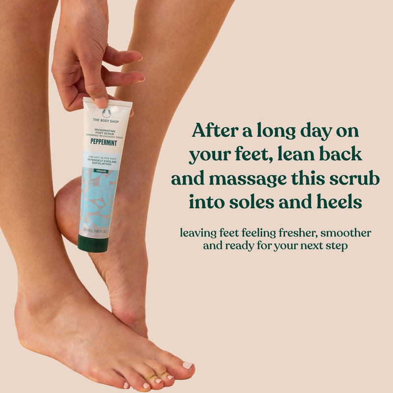 The Body Shop Peppermint Invigorating Foot Cream- 100ML - BeesActive Australia