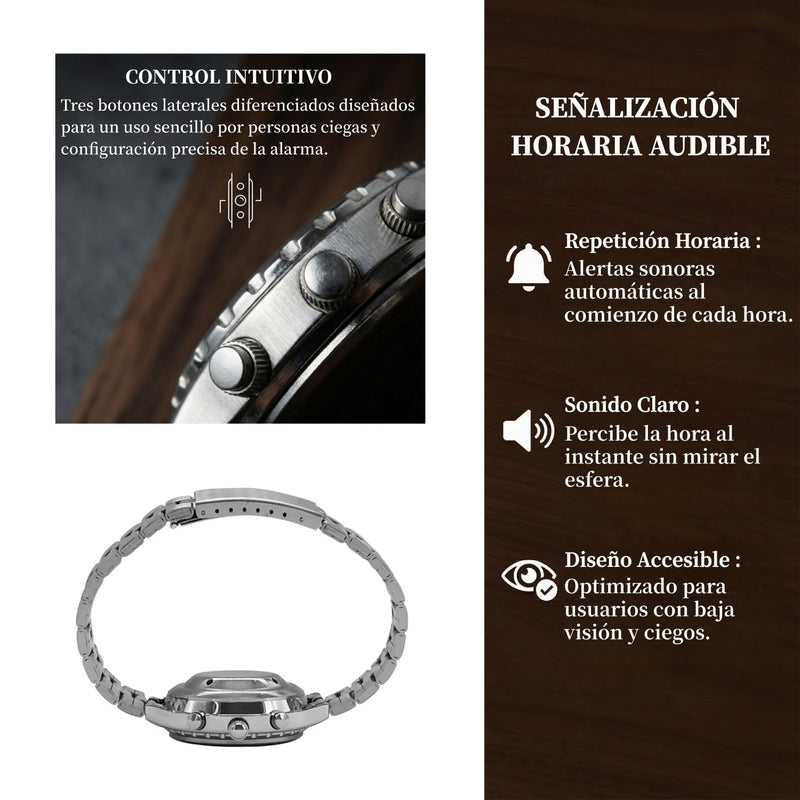 Spanish Talking Watch for Blind & Visually Impaired Users