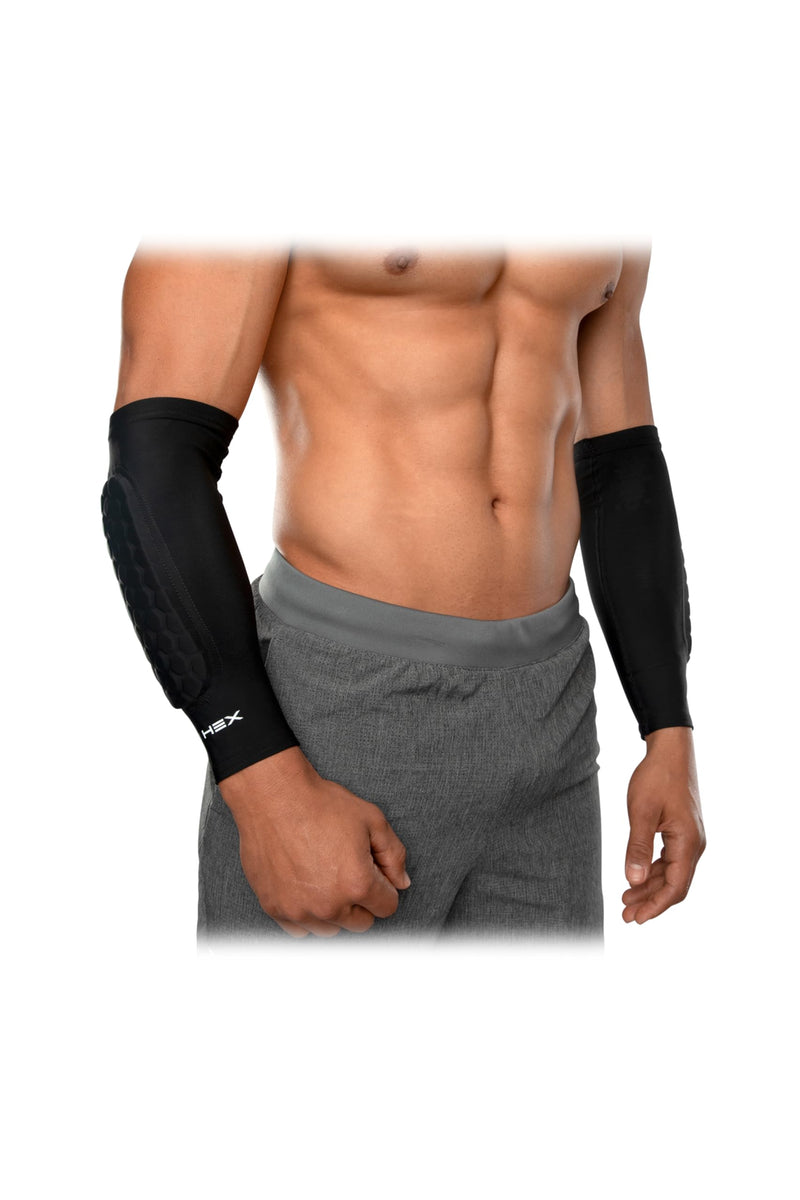 McDavid Hexpad Forearm Sleeve Medium Black
