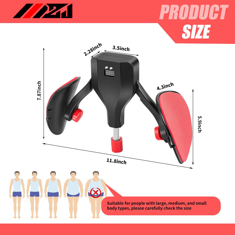 Thigh Master Maximum Drag 77 LB,Adjustable Leg and Inner Thigh Strength Exercise Equipment,Hip Shaper Trainer Machine,Pelvic Floor Strengthening Device,Legs Workout Trainer Kegel Muscle Exerciser