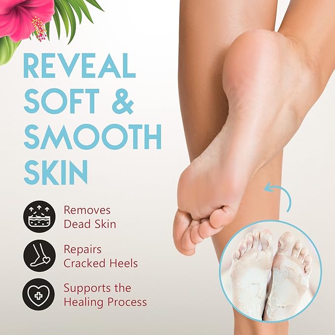 Summer Foot Sole Exfoliating Pack Premium Heel Exfoliating Foot Peeling Pack for Men for Smooth Feet with One Use | Dermatologically Tested - BeesActive Australia