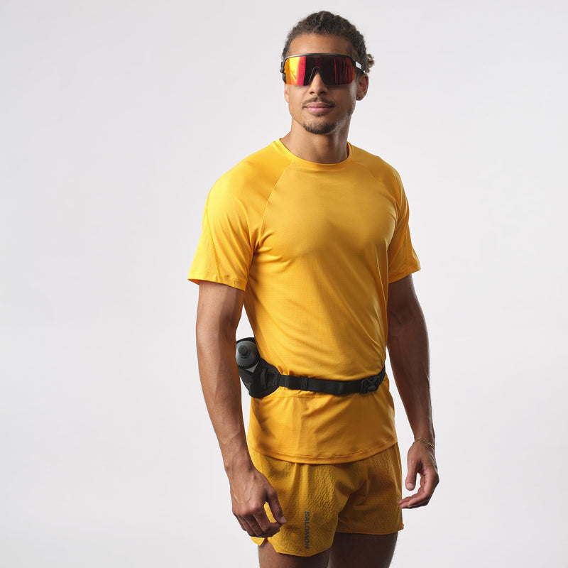 Salomon Unisex Active Bottle Belt, Storage & Hydration Belt NS BLACK - BeesActive Australia