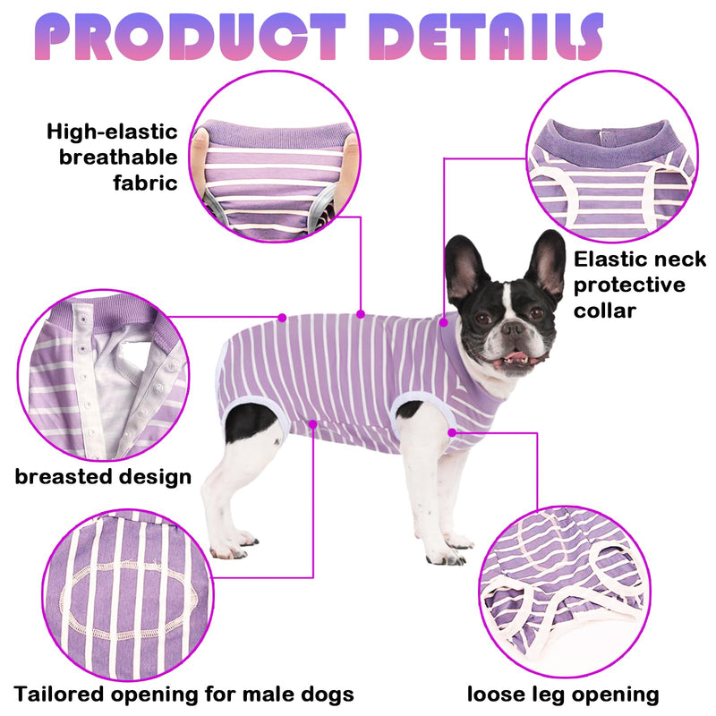 TYXHXTF Dog bodysuit after surgery castration, recovery suit for dogs, dog bodysuit after castration male dog, wound protection suits for dogs, dog bodysuit after surgery bitch, body suit after surgery dog, pink L - BeesActive Australia