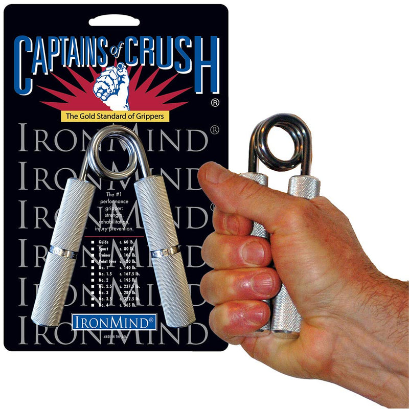 IronMind Captains of Crush (CoC) Hand Gripper - The Gold Standard of Grippers | The World's Leading Hand Strengthener 3. Trainer (100 lb)