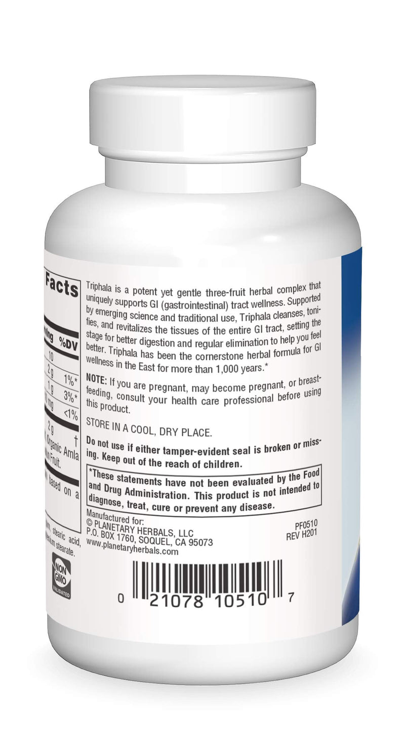 Planetary Herbals Triphala Gold 1000mg - 60 Tablets - BeesActive Australia