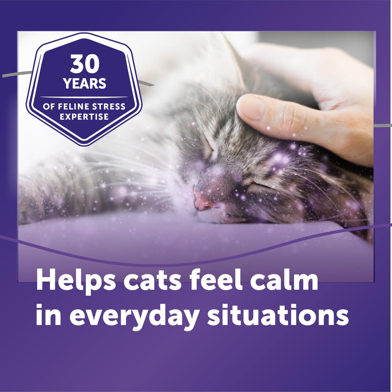 FELIWAY Optimum Cat Calming Diffuser Refill (3 Pack, 90 Day Supply) – Cat Pheromone Diffuser Refill for Advanced Support to Reduce Stress, Spraying, Scratching, Fighting and Hiding 3 pack