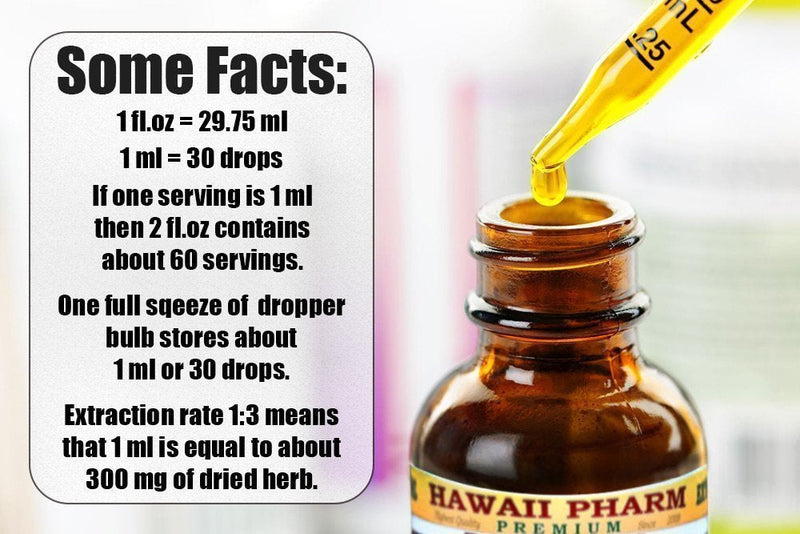 Hawaii Pharm Tribulus Alcohol-Free Liquid Extract, Tribulus (Tribulus Terrestris) Dried Fruit Glycerite Natural Herbal Supplement, USA 2 fl.oz 2 Fl Oz (Pack of 1) - BeesActive Australia