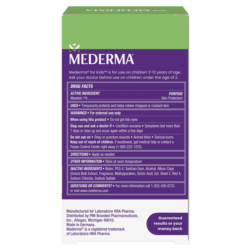 Mederma Scar Gel for Kids; Reduces the Appearance of Old and New Scars from Cuts, Burns, Surgery; Goes on Purple and Rubs in Clear; Grape Scented; Ages 2+, 40g (2 x 20g) Twin Pack - BeesActive Australia