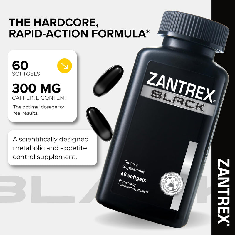 Zantrex Thermogenic Energy GLP-1 & Metabolism Support Softgels, 120 Count 120 Count (Pack of 1)