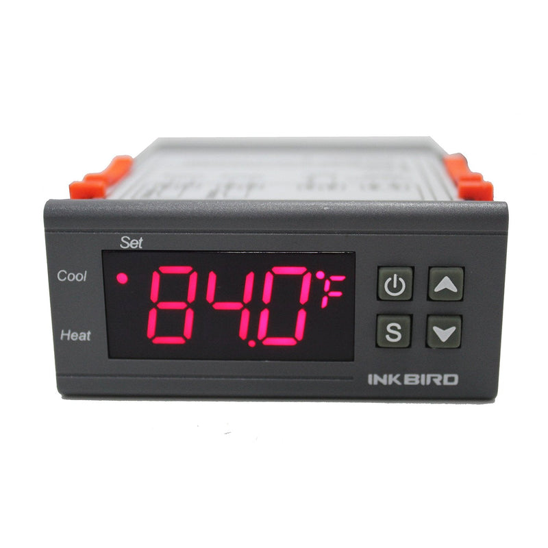 Inkbird Temp Control Thermostat ITC1000 Dual Stage Digital Temperature Switch Controller ℃ ℉ Display Heating Cooling Relay NTC Sensor 3D Printer Freezer Fridge Hatching 110 Volt - BeesActive Australia