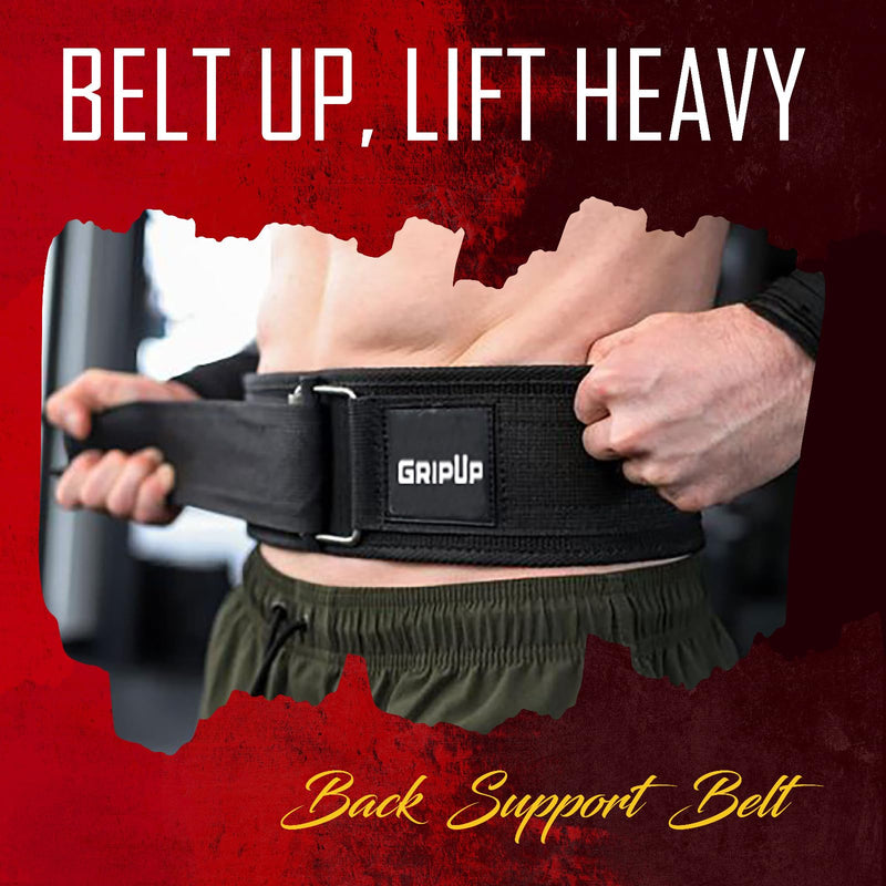 Weight lifting Belt 6 Inch Auto-Lock Curved Padded Back Lumbar Support Gym Belt for Fitness Exercise Bodybuilding Powerlifting Workouts Deadlifts Squats & Weightlifting Men Women Black M - BeesActive Australia
