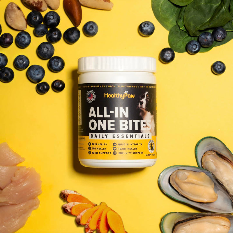 All-in-one Multifunctional Supplements for Dogs * Glucosamine for Joint Support * Immune Health *Antioxidants * Anti-inflammatory *Heart Health *Skin and Coat Health - PawsPlanet Australia