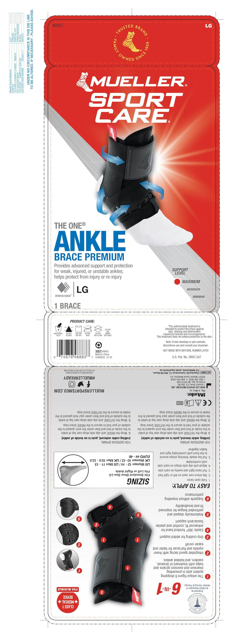 Mueller Sports X-Small (Pack of 1)