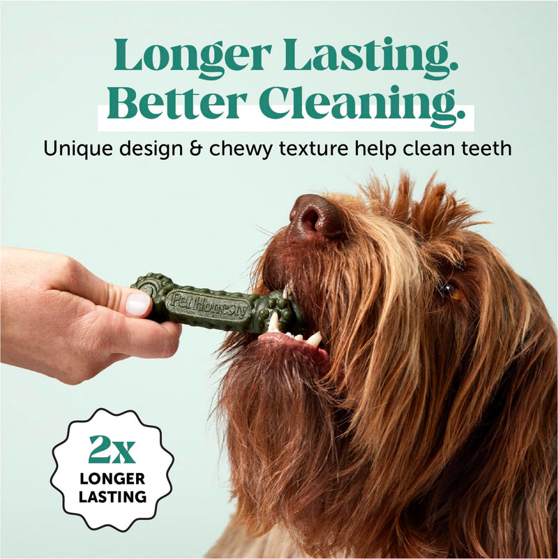 Pet Honesty Dog Dental Care Virtual Bundle – Dental Finger Wipes (30 Ct) + Brush Buddies Dental Sticks for Small Dogs (25 Ct) – Teeth Cleaning, Plaque & Breath Support